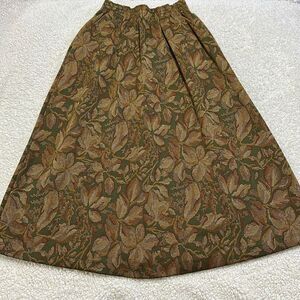 Vintage Fire Island Tapestry Floral Skirt Women’s